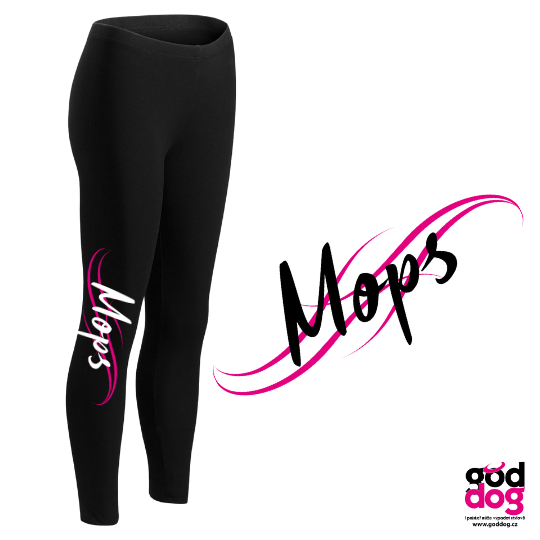 Legíny Mops pink