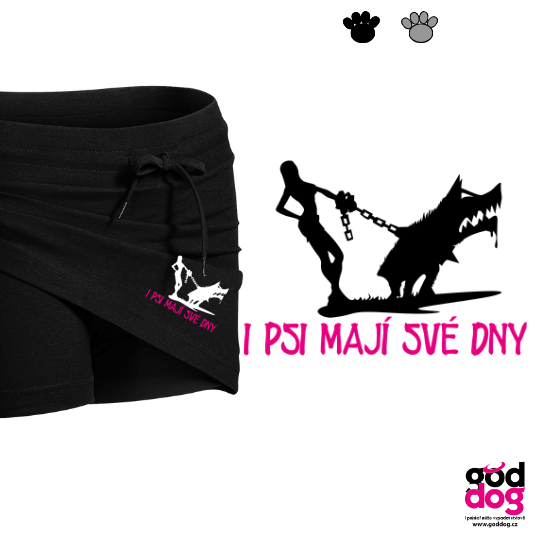 Sportovní sukně I psi mají své dny
