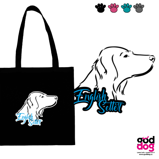 Nákupní taška anglický setr English Setter