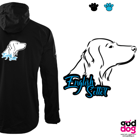 Pánská letní softbunda anglický setr English Setter