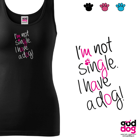 Dámské tílko Not Single