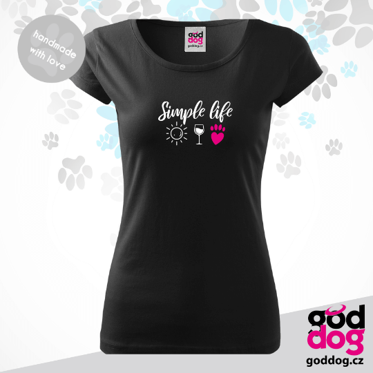 Dámské tričko Simple Life
