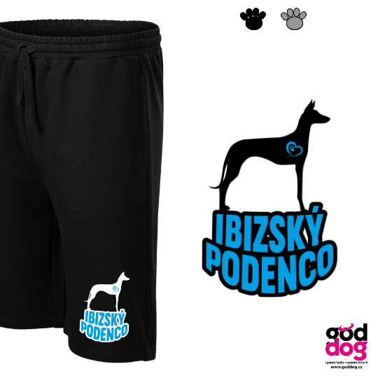 Pánské kraťasy ibizský podenco Silueta