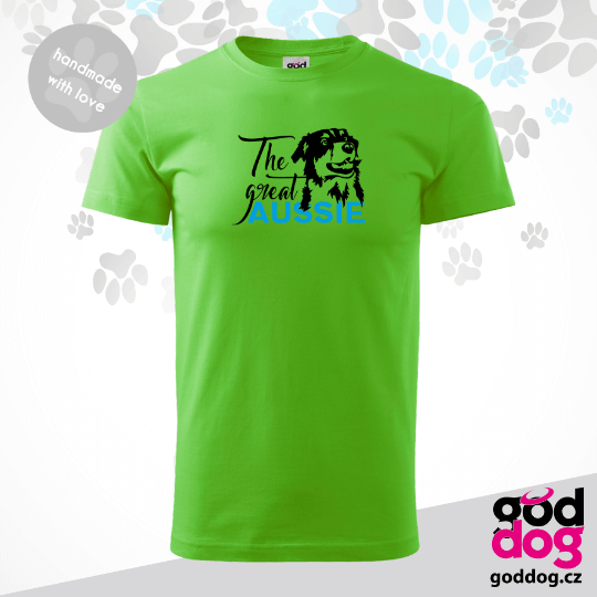 Pánské tričko australský ovčák The Great Aussie
