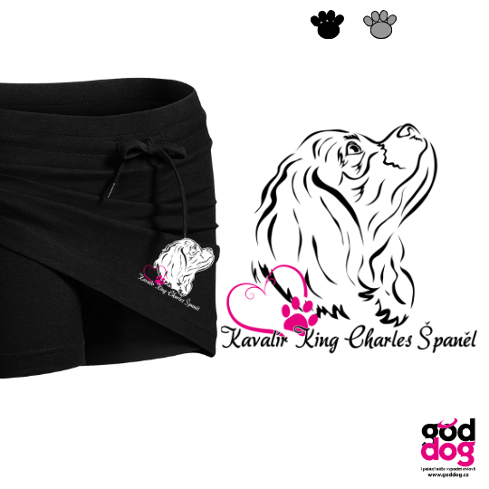 Sportovní sukně kavalír King Charles Španěl KKCHS