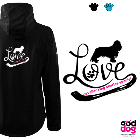 Dámská letní softbunda kavalír King Charles Španěl Love Edition