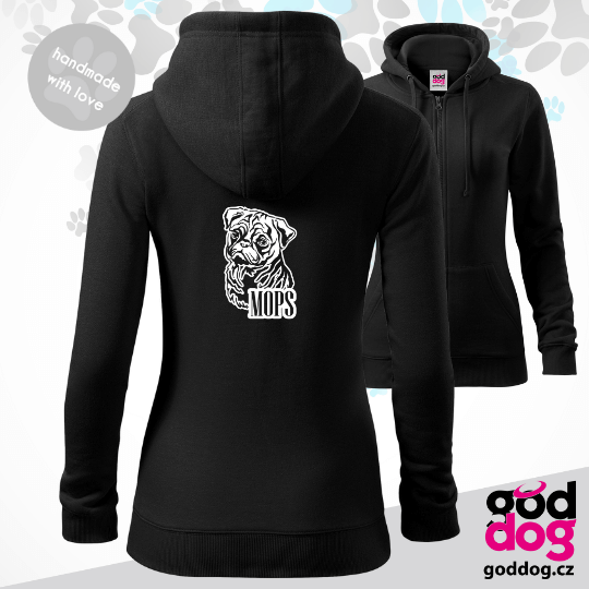 Dámská mikina mops Mops