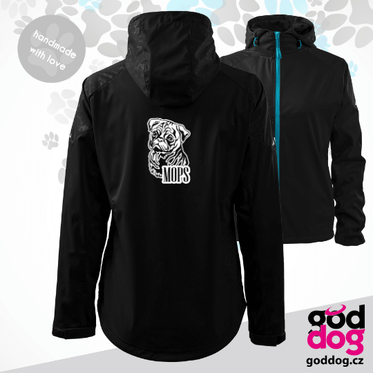 Dámská letní softbunda mops Mops