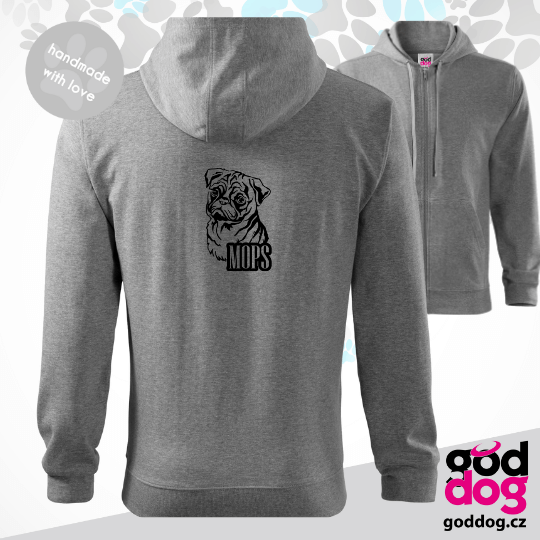 Pánská mikina mops Mops