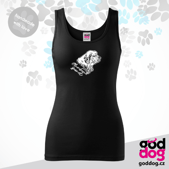 Dámské tílko clumber španěl Clumber Španěl