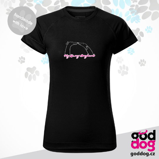 Dámské funkční tričko greyhound My Life