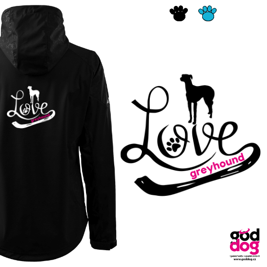 Dámská letní softbunda greyhound Love Edition