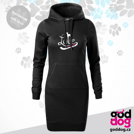 Mikinošaty greyhound Love Edition