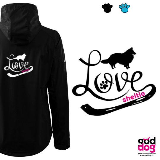 Dámská letní softbunda šeltie Love Edition