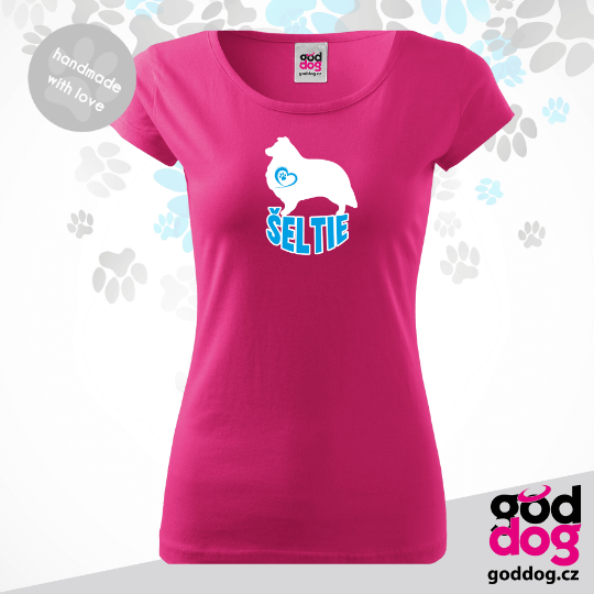 Dámské tričko šeltie Silueta