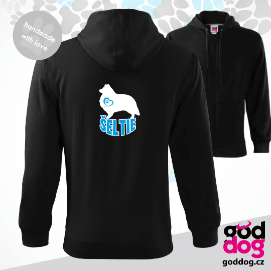 Pánská mikina šeltie Silueta