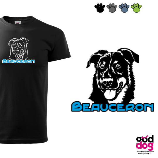 Pánské tričko beauceron Beauceron