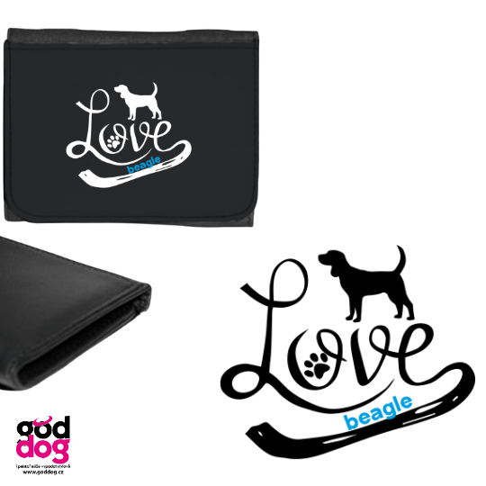 Pánská peněženka bígl Love Edition