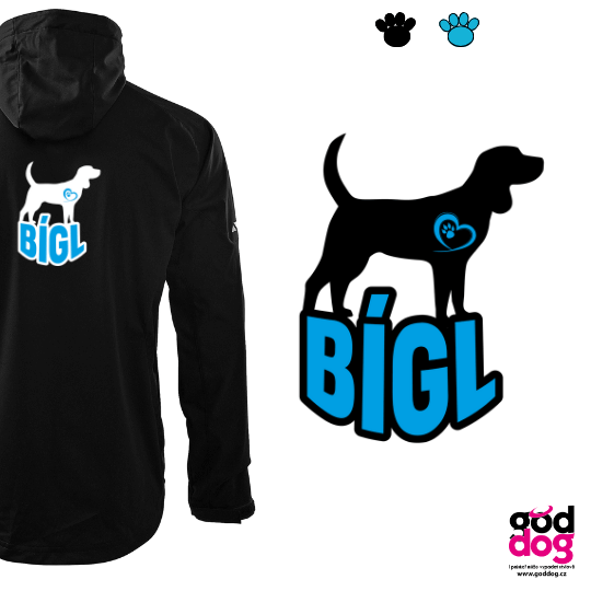 Pánská letní softbunda bígl Silueta