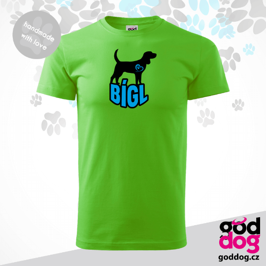 Pánské tričko bígl Silueta