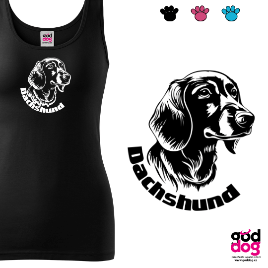 Dámské tílko jezevčík Head