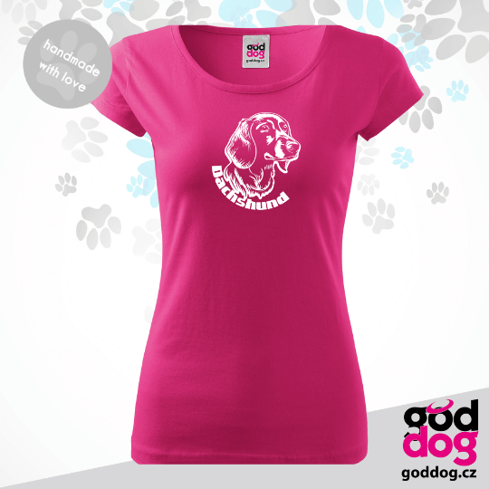 Dámské tričko jezevčík Head