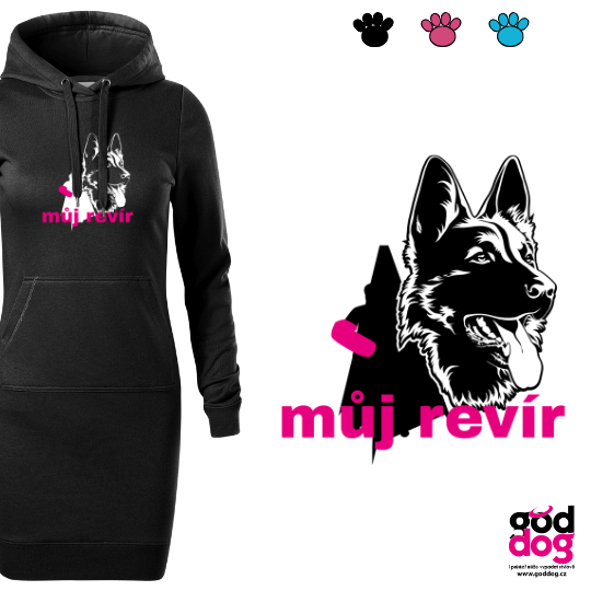 Mikinošaty německý ovčák Můj revír