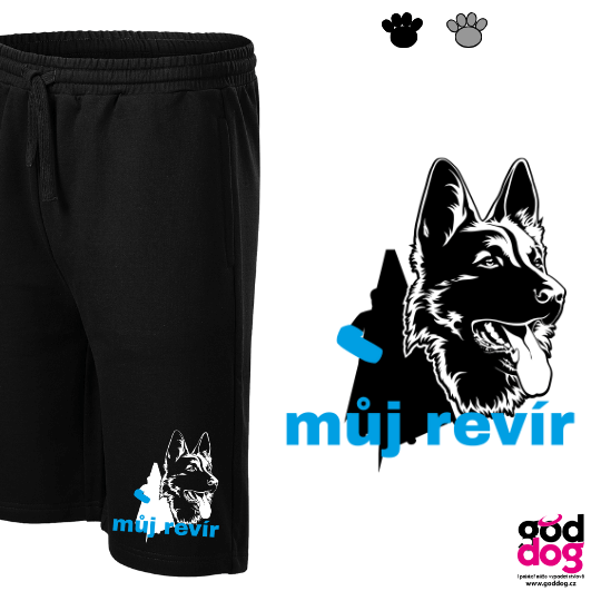 Pánské kraťasy německý ovčák Můj revír
