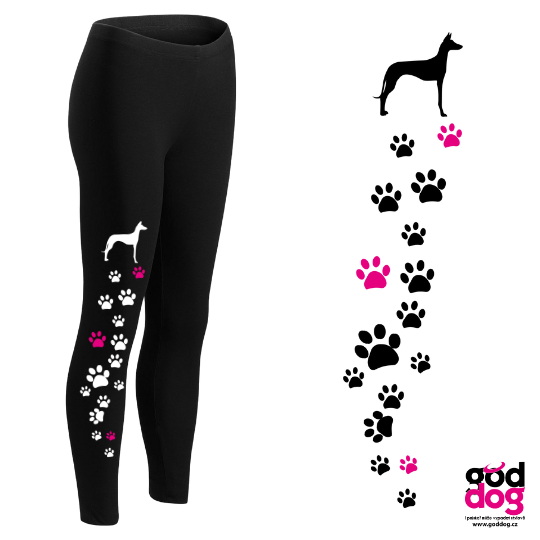 Legíny Ibizský Podenco silueta