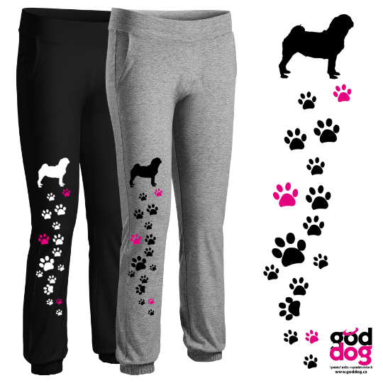 Tepláky Mops silueta