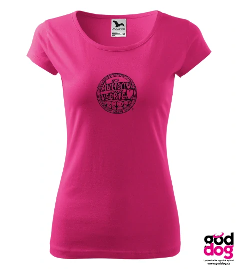 Dámské tričko Autismu vstříc