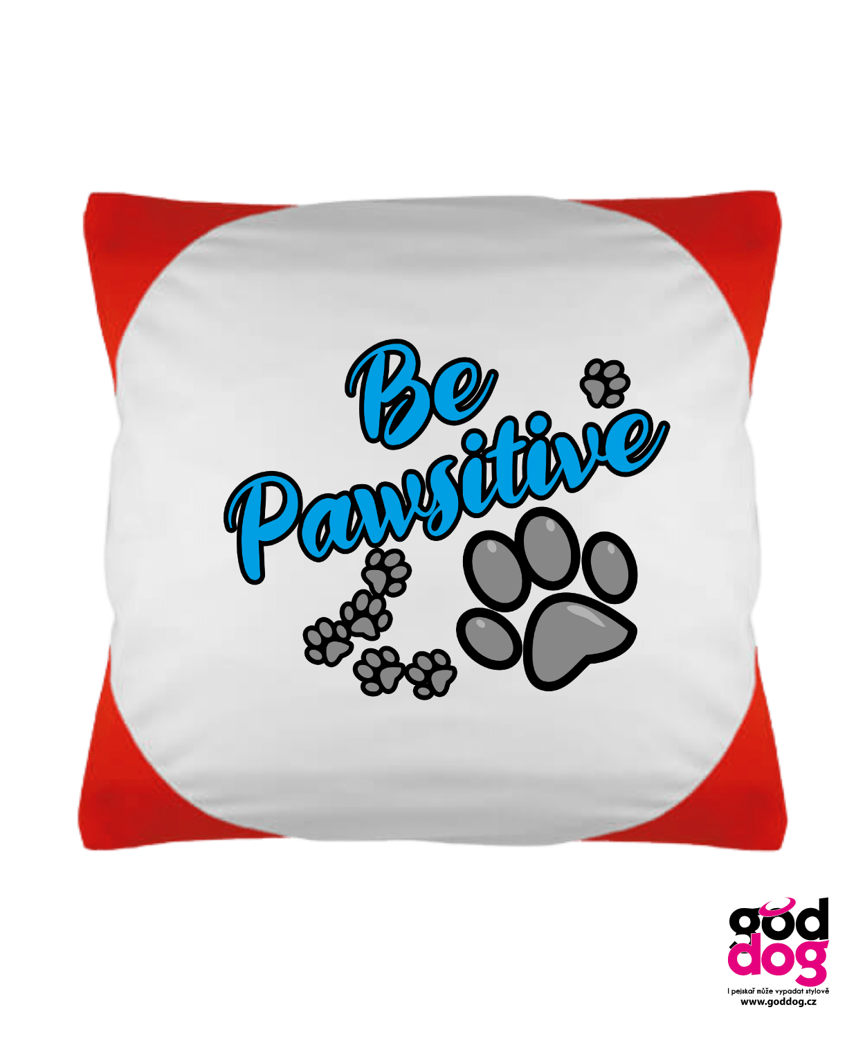Polštář Be Pawsitive