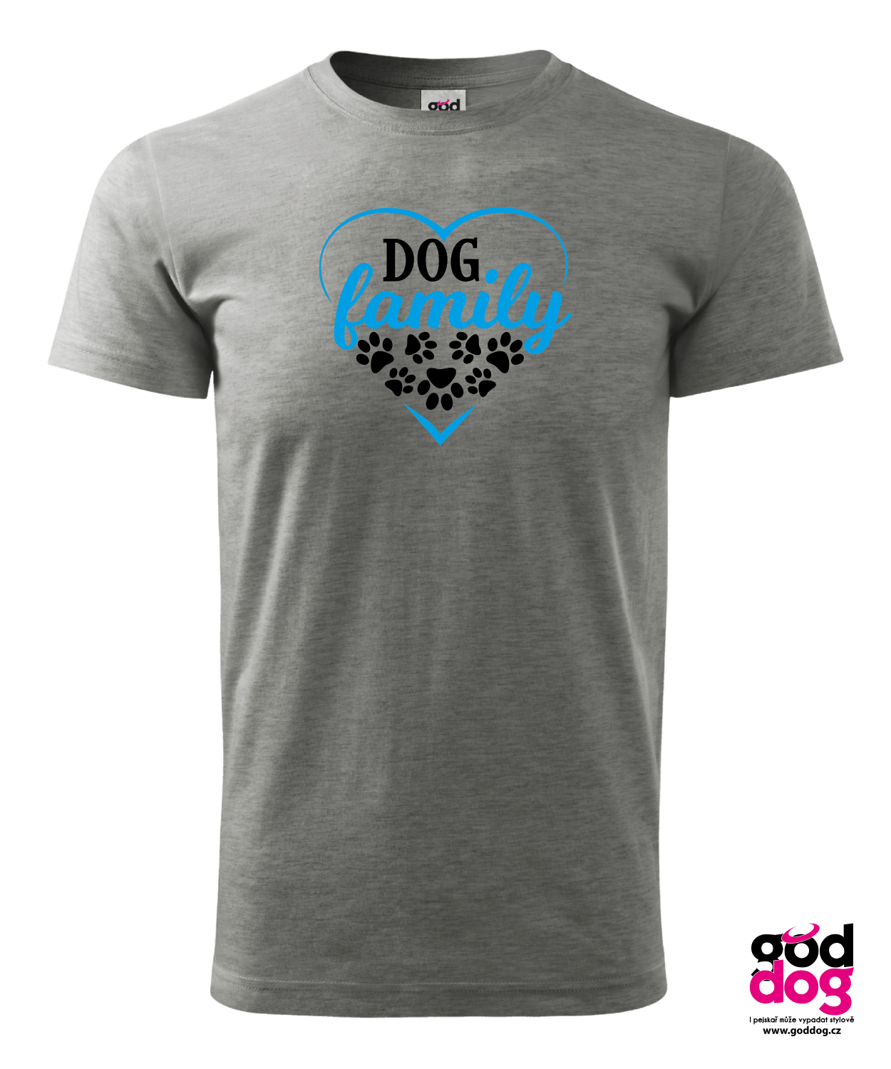 Pánské tričko Dog Family