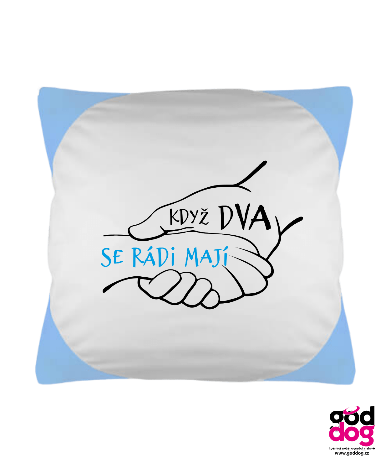 Polštář Když dva se rádi mají