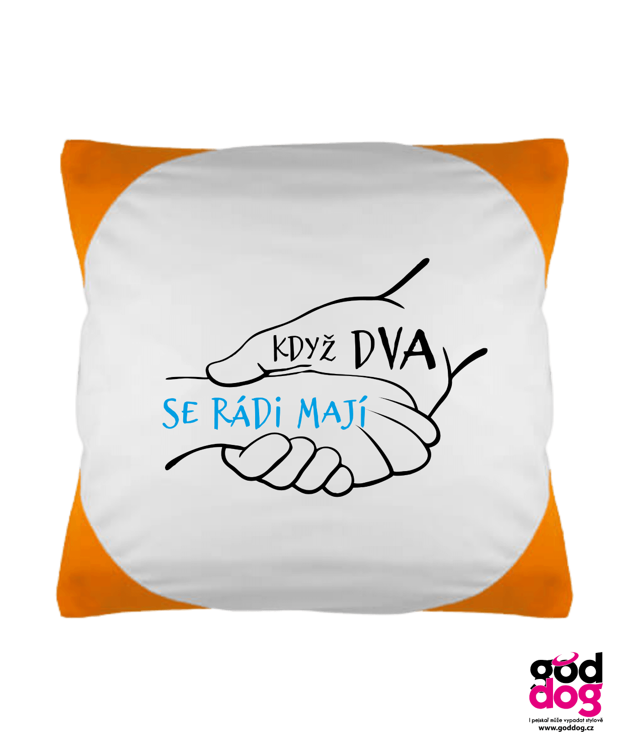 Polštář Když dva se rádi mají