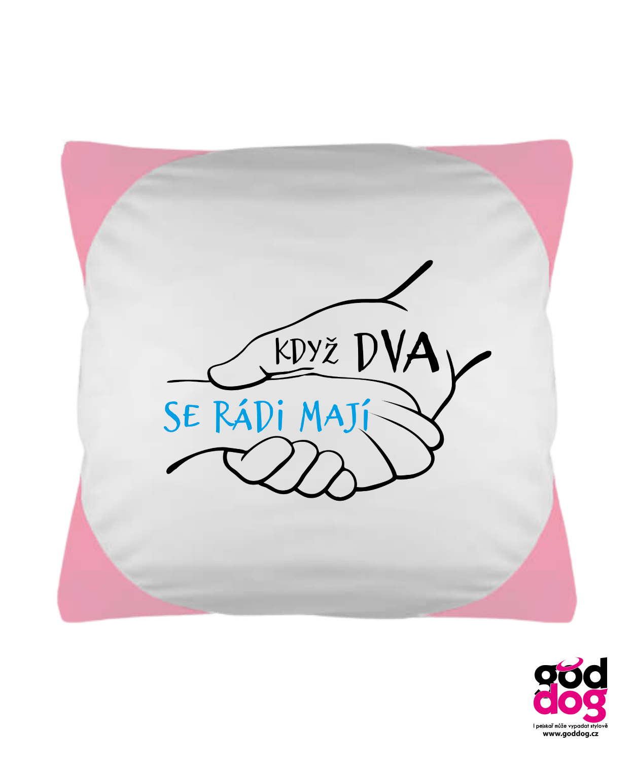 Polštář Když dva se rádi mají