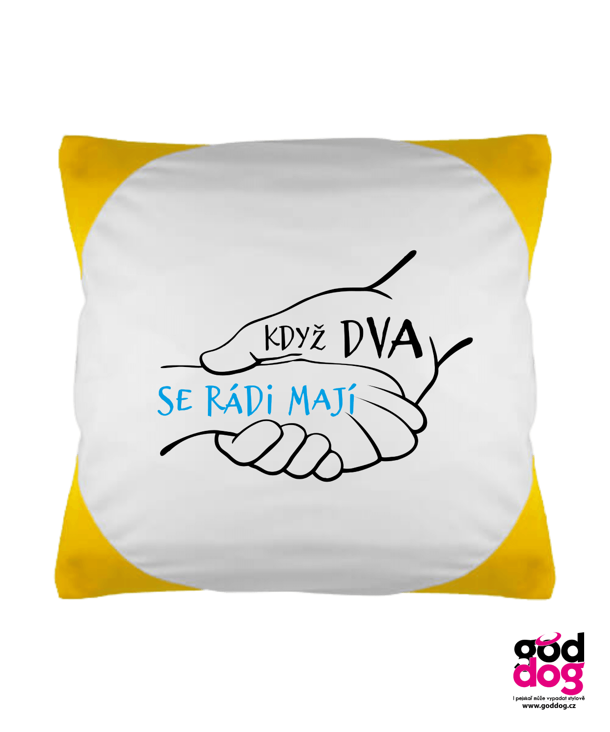 Polštář Když dva se rádi mají