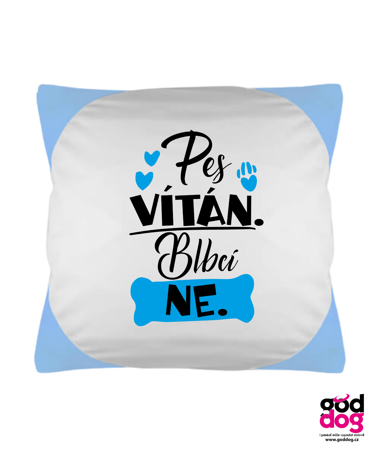 Polštář Pes Vítán