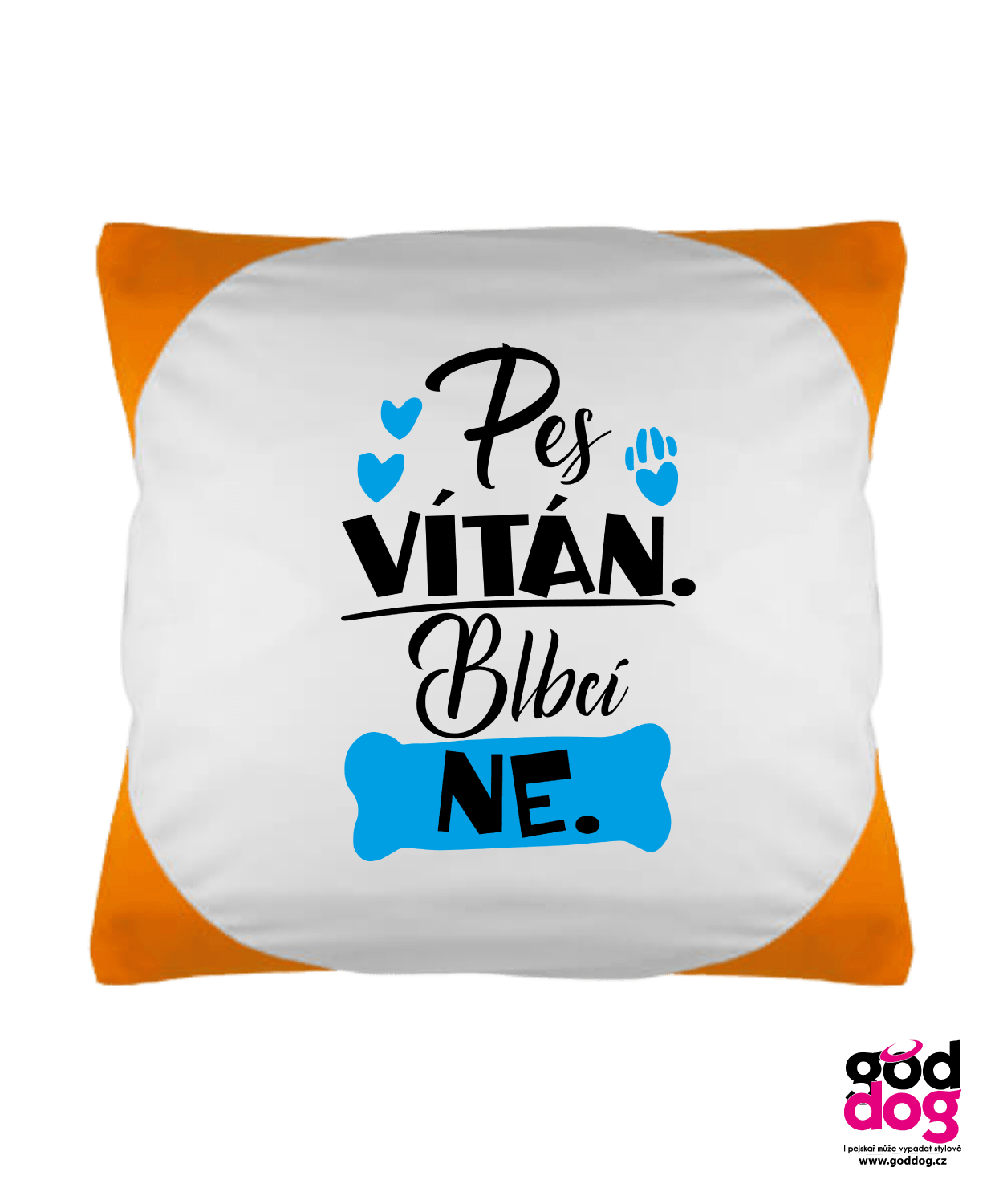 Polštář Pes Vítán