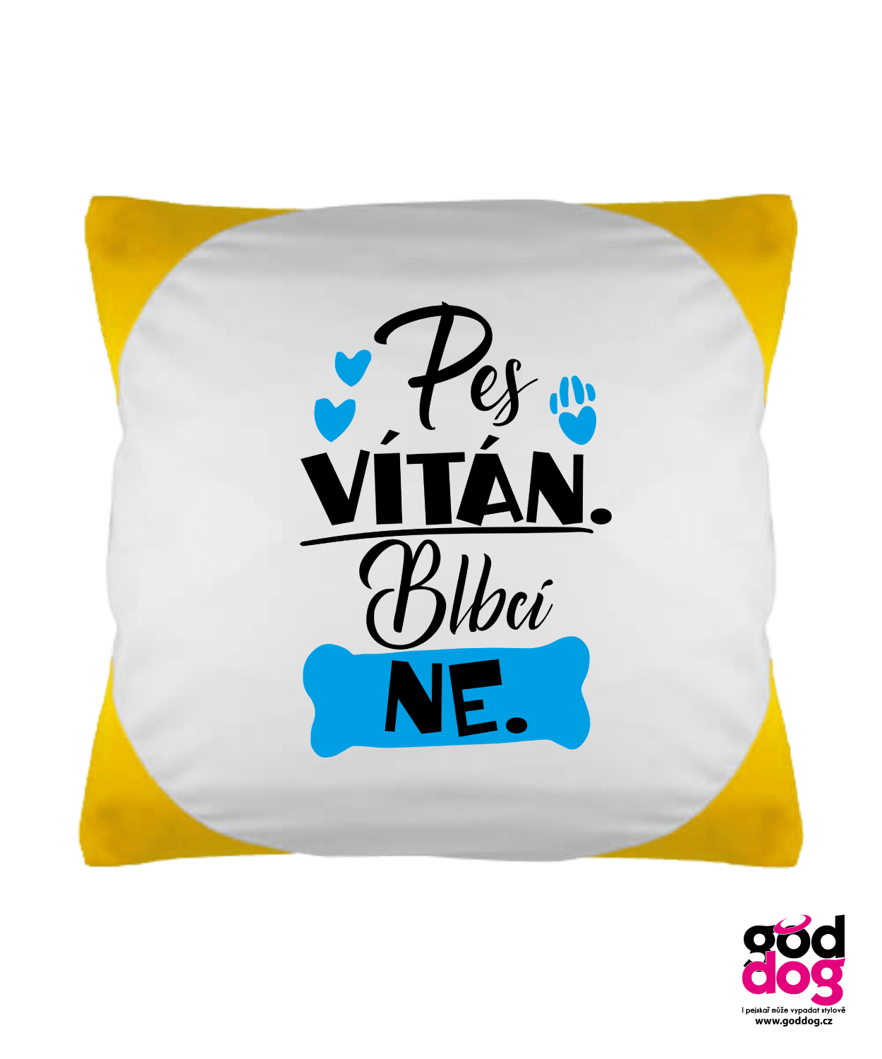 Polštář Pes Vítán