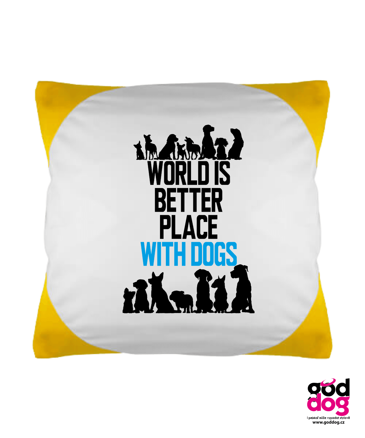Polštář World is better place