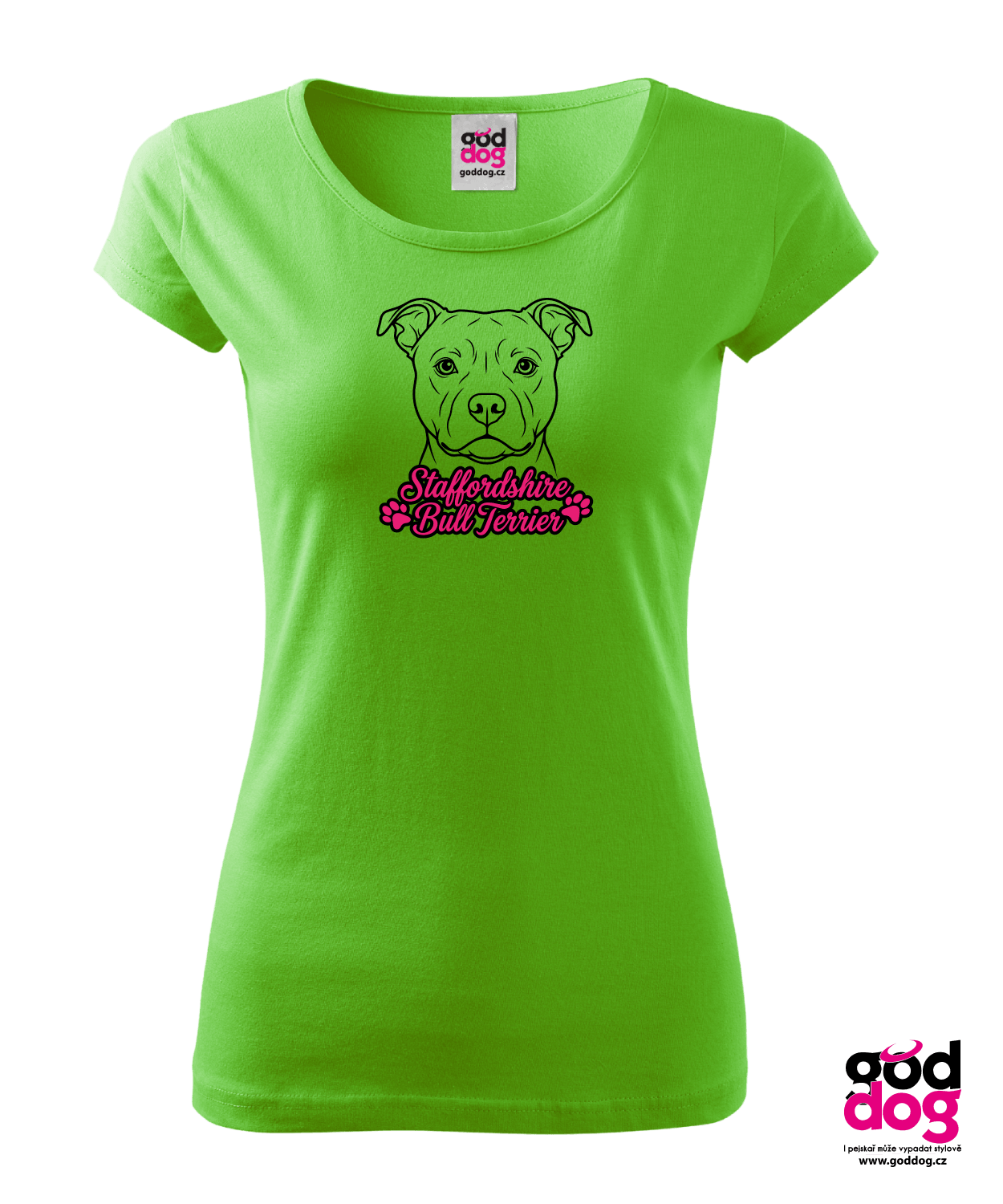 Dámské tričko Staffordshire Bull Terrier