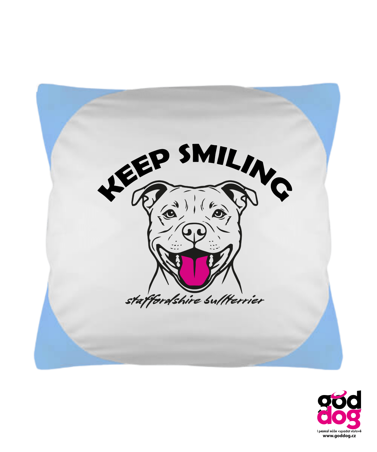 Polštář Keep Smiling