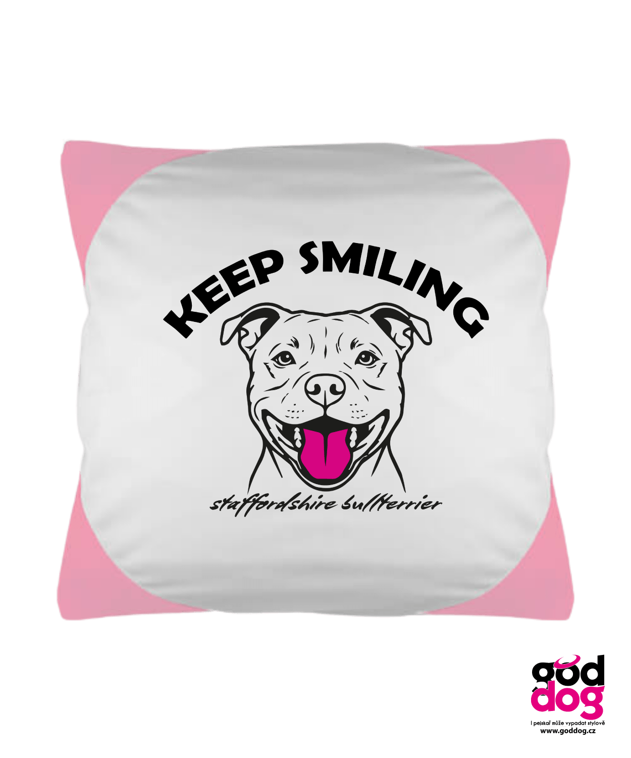 Polštář Keep Smiling