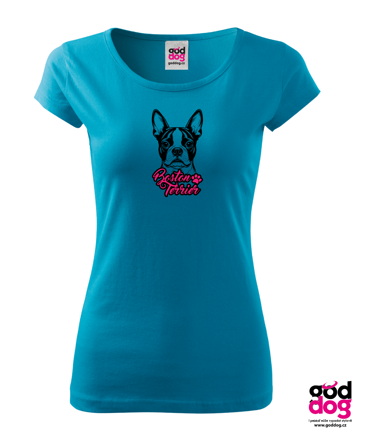 Dámské tričko Boston Terrier
