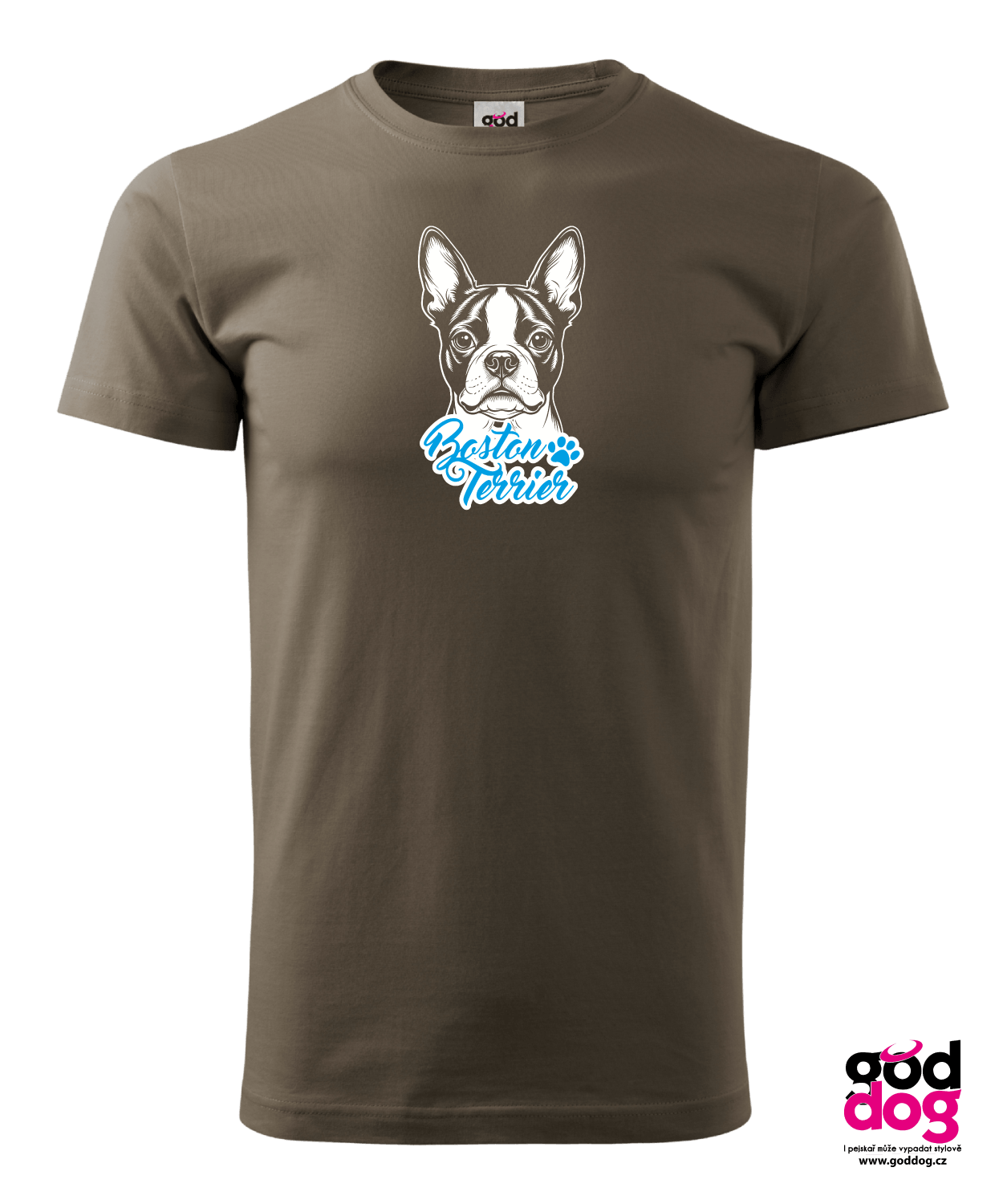 Pánské tričko Boston Terrier
