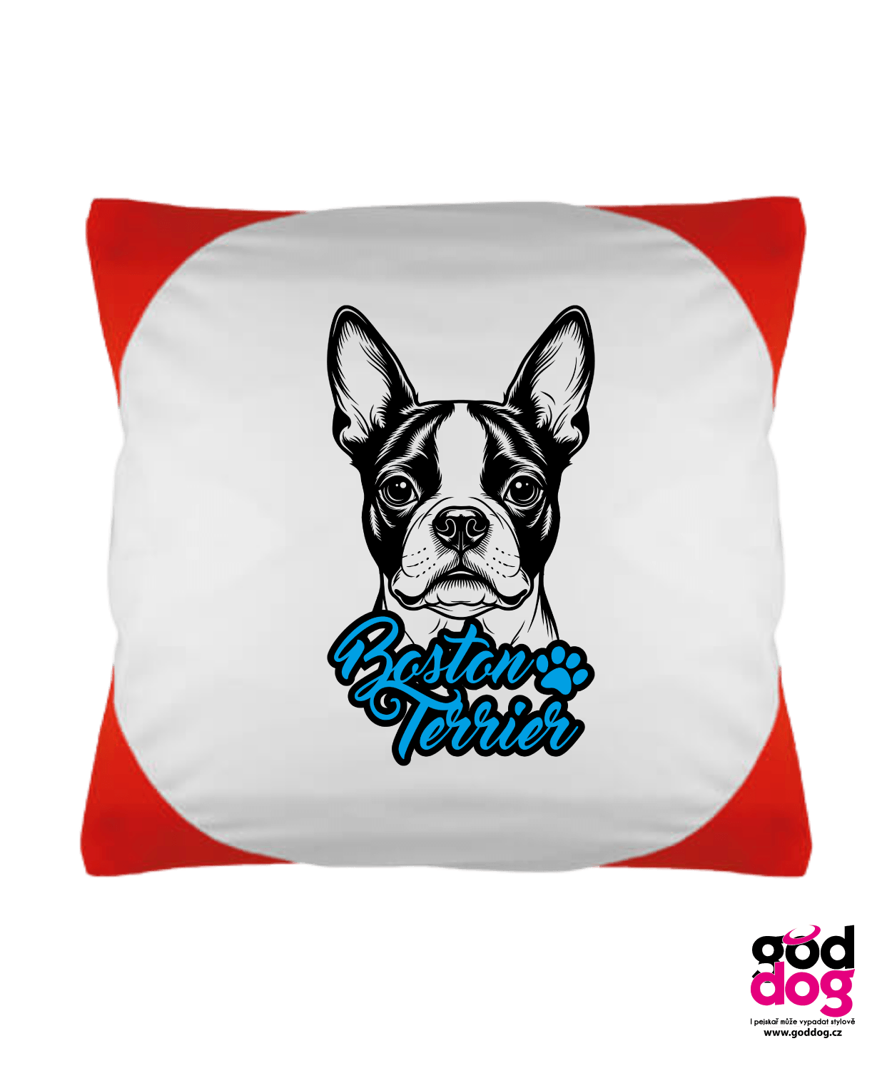 Polštář Boston Terrier