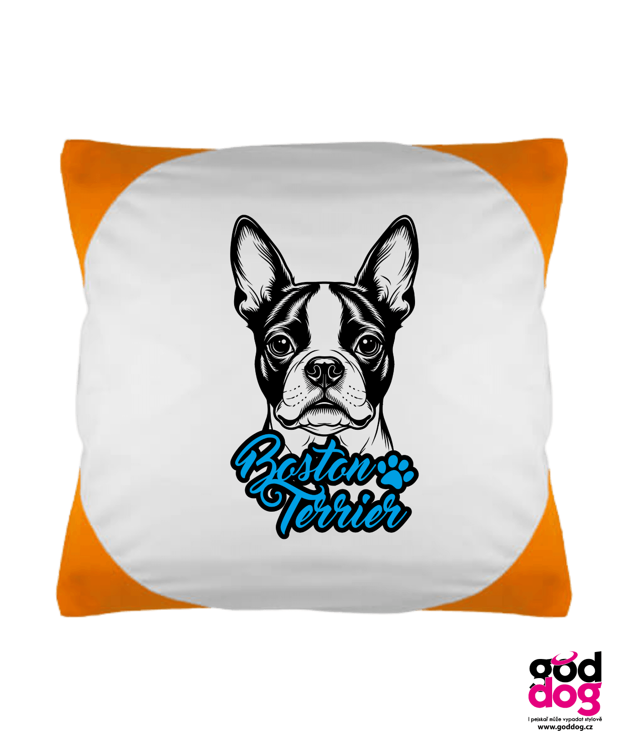 Polštář Boston Terrier
