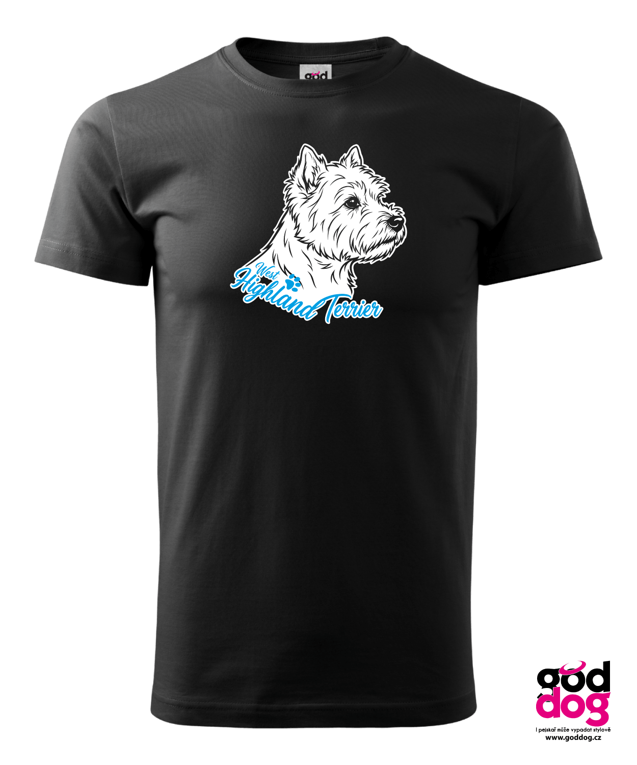Pánské tričko West Highland Terrier