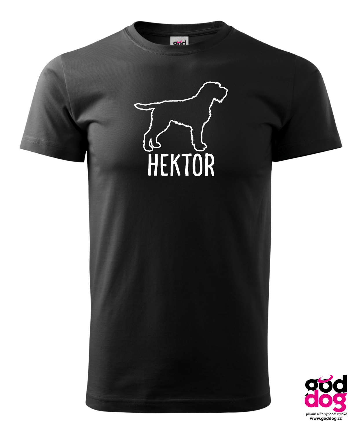 Pánské tričko „Můj Fousek“